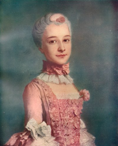 La Dame en Rose, 18e siècle, 1911 - Francois Hubert Drouais
