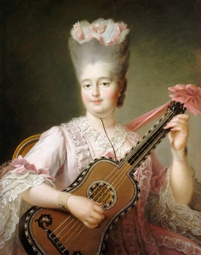 Marie Clotilde de France 1759-1802, reine de Sardaigne - Francois Hubert Drouais