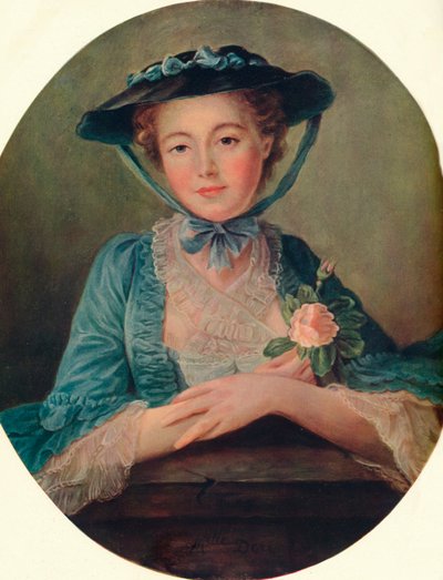 Mlle. Doré - École française, vers 1760 - Francois Hubert Drouais