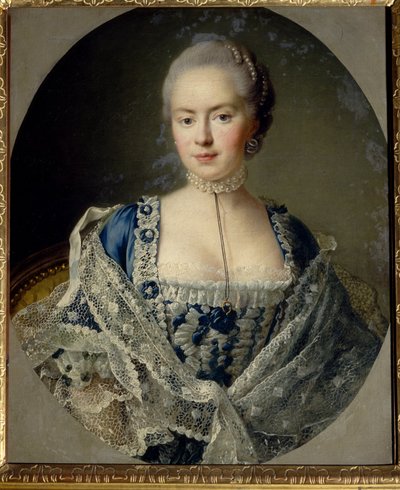 Portrait de la princesse Daria Petrovna Saltykova - Francois Hubert Drouais