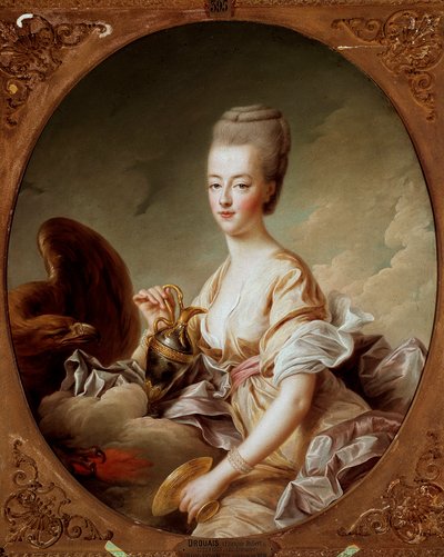 Portrait de Marie-Antoinette (1755-1793), Dauphine, en Hébé Peinture de François Hubert Drouais 1773 - Francois Hubert Drouais