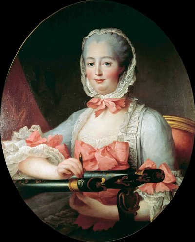 Portrait de la Marquise de Pompadour - Francois Hubert Drouais