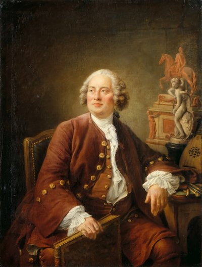 Portrait du sculpteur Edmé Bouchardon - Francois Hubert Drouais
