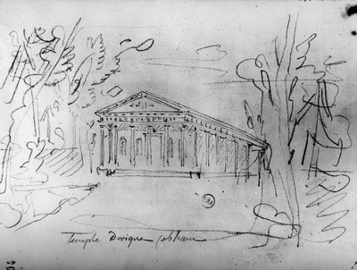 Croquis architectural de 
