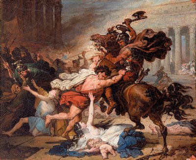 Destruction de Jérusalem par les Romains - François Joseph Heim