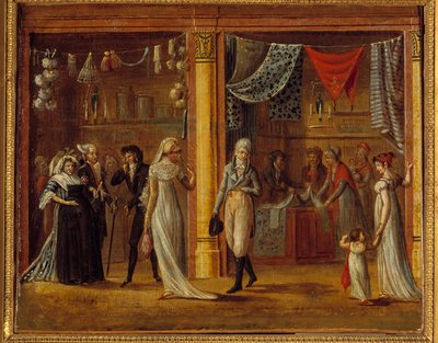 La galerie en bois du Palais Royal - Francois Joseph baron Bosio
