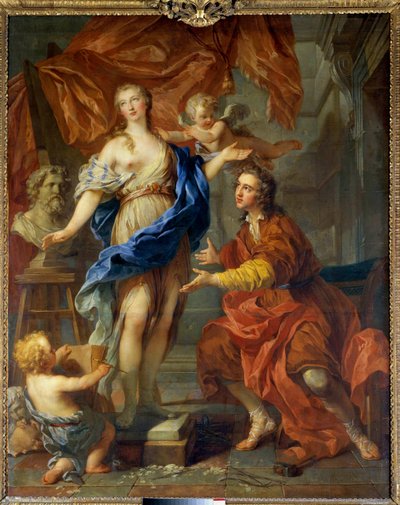 Pygmalion voyant sa statue animée - François Lemoyne