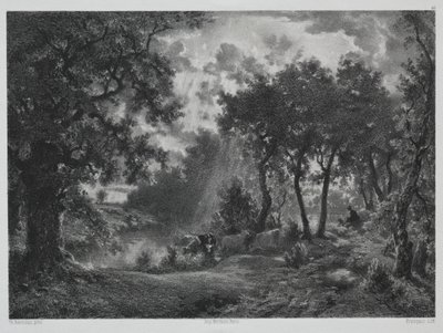 Après la pluie - Francois Louis Francais