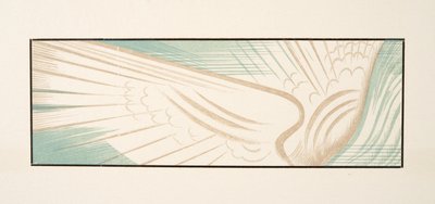 Illustration graphique de Prométhée Enchaîné par Eschyle, pub. 1941 - Francois Louis Schmied