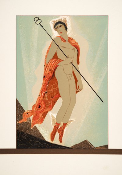 Hermès, de Prométhée Enchaîné par Eschyle, pub. 1941 - Francois Louis Schmied