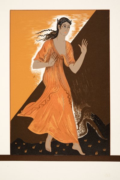 Pandore, de Prométhée Enchaîné par Eschyle, pub. 1941 - Francois Louis Schmied