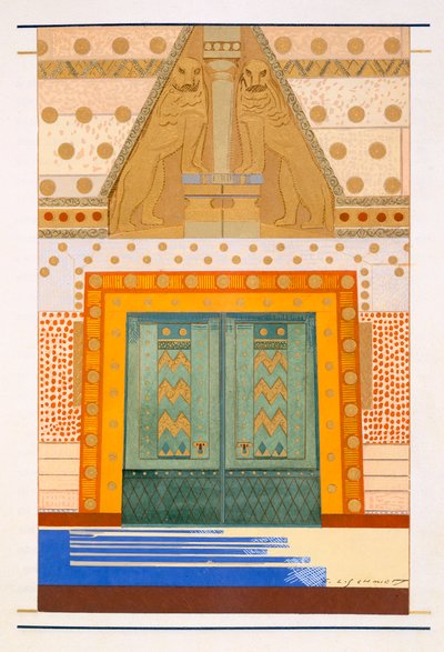 La porte de Troie, une illustration de 