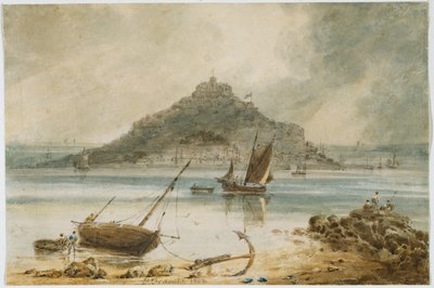 Mont St Michel, 1802 - Francois Louis Thomas Francia