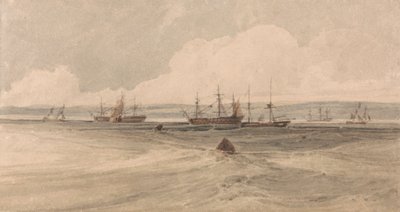 Vue de Sheerness - Francois Louis Thomas Francia