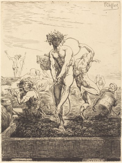 Vendange - Francois Nicolas Chifflart