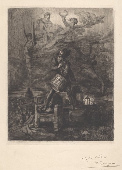 La France Libératrice - Francois Nicolas Chifflart