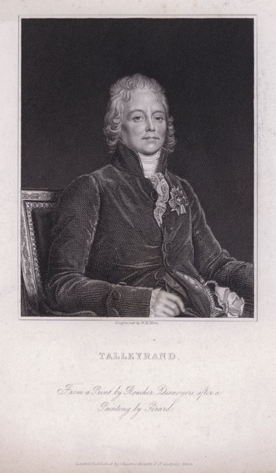 Charles Maurice de Talleyrand-Périgord, politicien et diplomate français - Francois Pascal Simon (after) Gerard