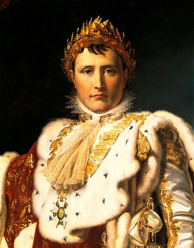 Napoléon Bonaparte en robes impériales, par François Baron Gérard (1770-1837) vers 1805 - Baron François Pascal Simon Gérard