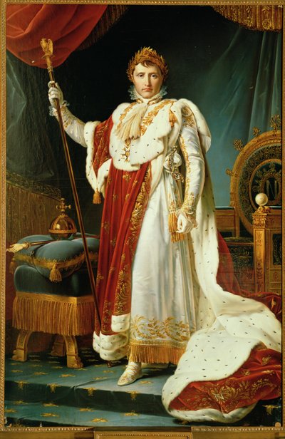 Napoleon I en costume du Sacre … - Francois Pascal Simon Baron Gerard