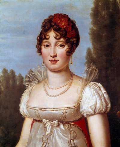 Portrait de Caroline Murat (1782-1839) née Bonaparte - Baron François Pascal Simon Gérard