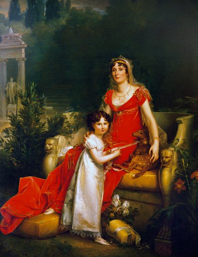 Portrait de Maria Anna Bonaparte, connue sous le nom d