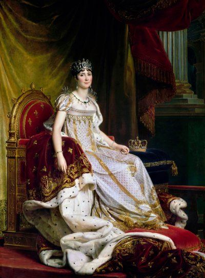 Joséphine de Beauharnais, première épouse de Napoléon Bonaparte en costume de couronnement - Francois Pascal Simon Gerard