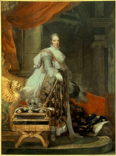 Portrait de Charles X - Francois Pascal Simon Gerard