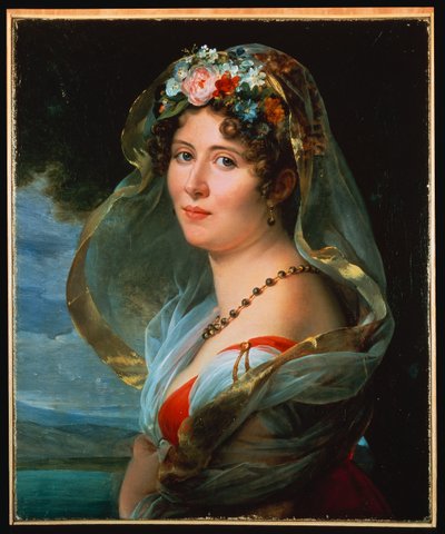 Portrait de Constance Ossolinska Lubienska - Francois Pascal Simon Gerard