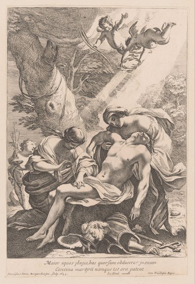 Martyr de Saint Sébastien - Francois Perrier