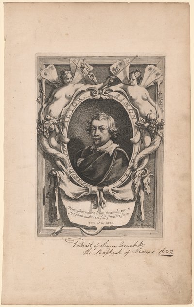 Portrait de Simon Vouet - Francois Perrier
