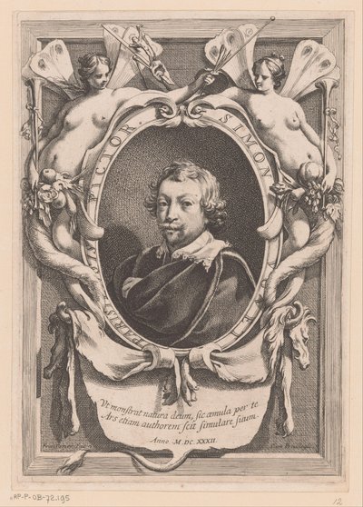 Portret van Simon Vouet - Francois Perrier