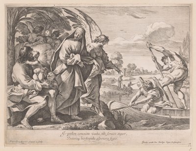 Fuite en Égypte - Francois Perrier