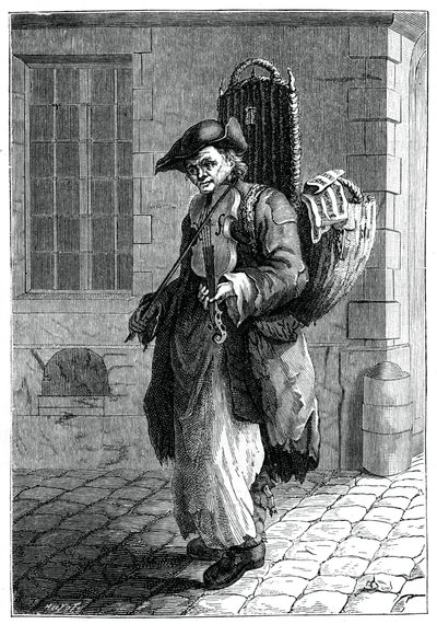 Musicien itinérant, 1885 - Francois Robert Ingouf