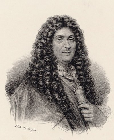 Portrait du compositeur Jean-Baptiste Lully 1632-1687 - Francois Seraphin Delpech