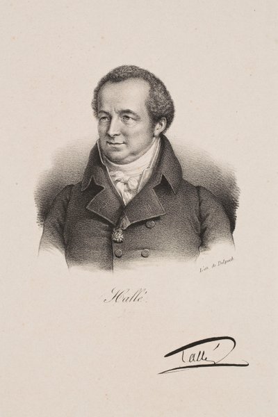 Portrait de Karl Halle - Francois Seraphin Delpech