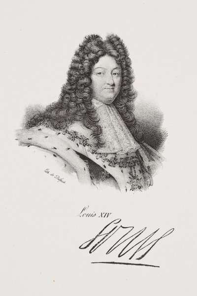 Portrait du roi Louis XIV - Francois Seraphin Delpech
