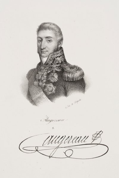 Portrait du maréchal Charles Pierre François Augereau - Francois Seraphin Delpech