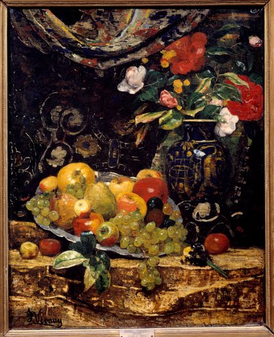 Fleurs et fruits - Francois Vernay