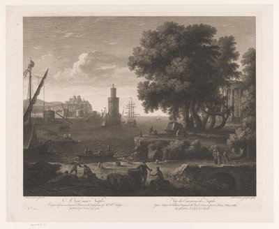 Vue de la côte près de Naples (A View near Naples / Vue des Environs de Naples) - Francois Vivares