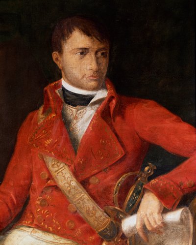 Portrait de Napoléon Ier Bonaparte en uniforme de premier consul (détail) - Francois Xavier (attr. to) Fabre