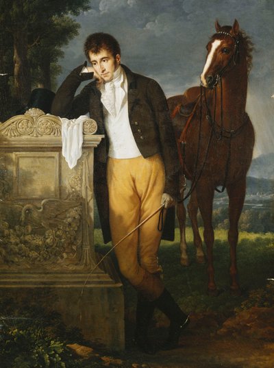 Portrait de Don Luigi Grimaldi, prince de Santa Cruce, marquis de Pietro Vajrana de Monaco et Gênes, s