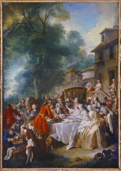 Déjeuner de chasse - Francois de Troy