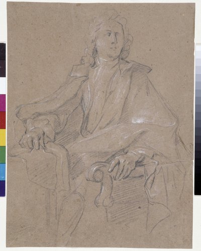 Portrait de Jules Hardouin Mansart (1645-1708) - Francois de Troy