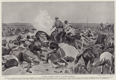 La tentative du colonel Plumer de soulager Mafeking - Frank (after) Dadd