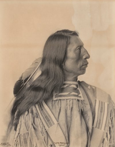 Portrait de Jack Red Cloud, un Indien Sioux - Frank A. Rinehart