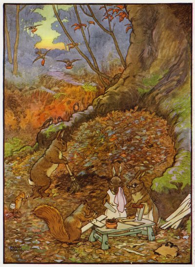 Illustration pour Babes in the Wood - Frank Adams