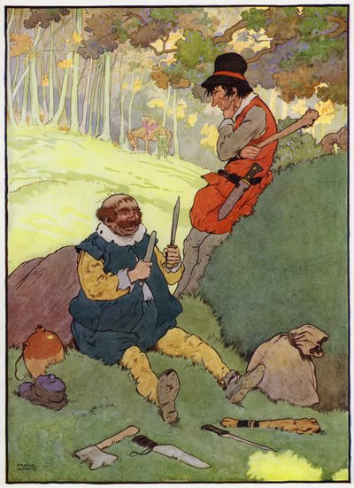 Illustration pour Babes in the Wood - Frank Adams