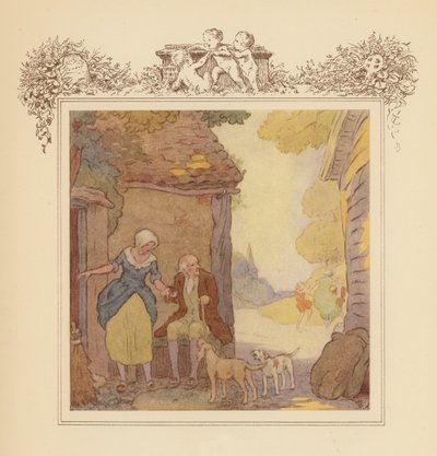 Illustration pour Élégie de Gray - Frank Adams