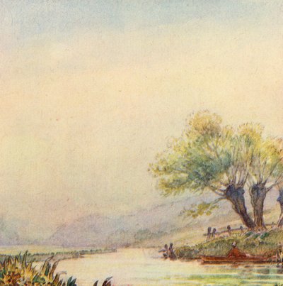 Illustration pour The Scholar-Gipsy de Matthew Arnold - Frank Adams