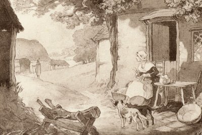 Illustration pour The Scholar-Gipsy de Matthew Arnold - Frank Adams